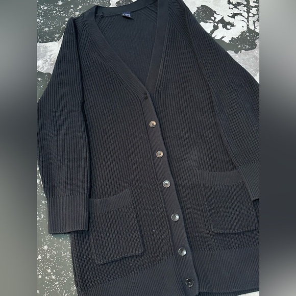 Gap Shaker Stitch Cardigan Sweater - Picture 2 of 9
